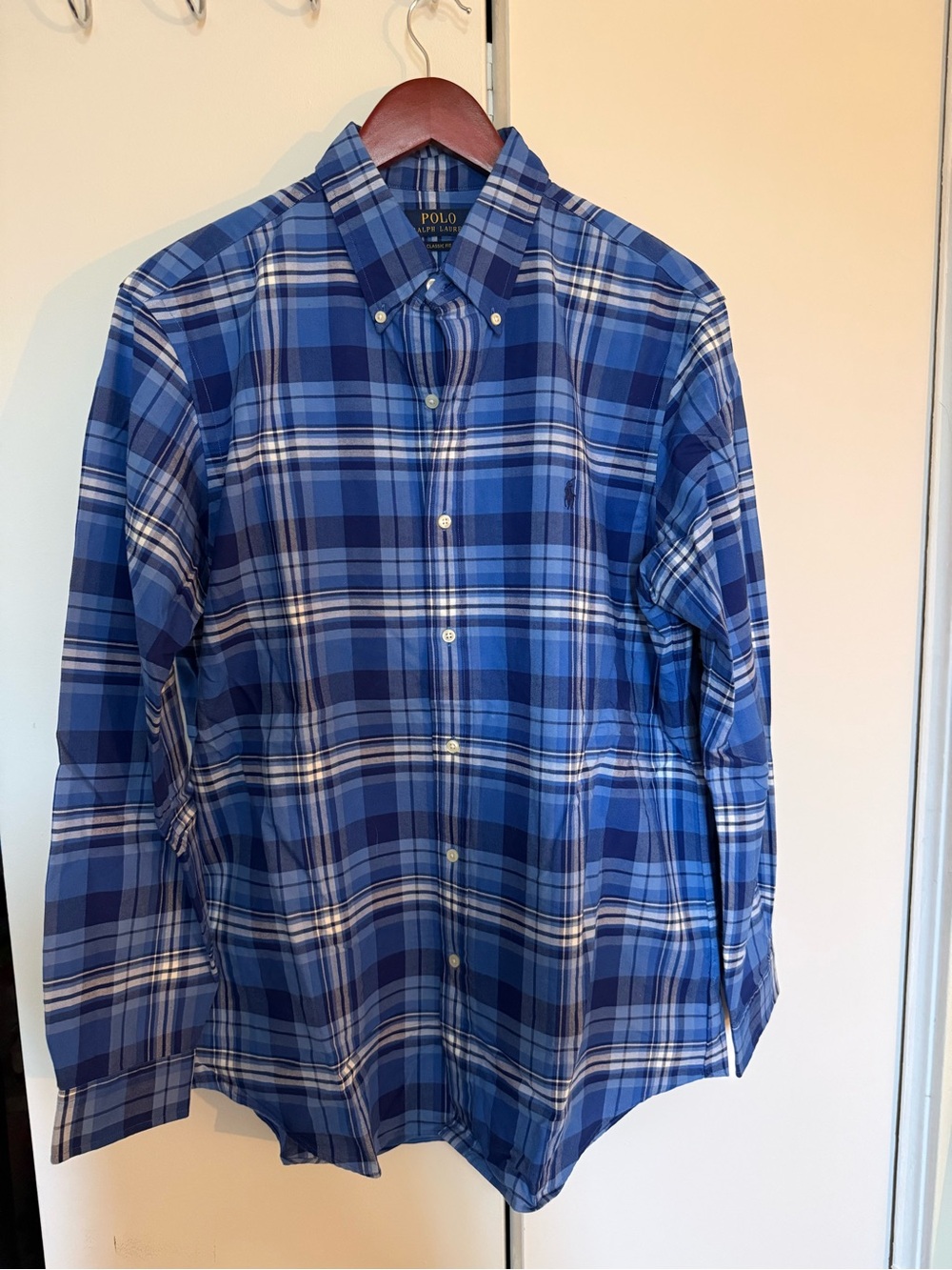 Polo by Ralph Lauren Blue Plaid Button-Down Shirt